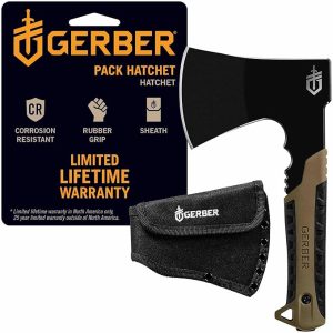 Gerber Gear Pack Hatchet - 3.5" Steel Blade Axe