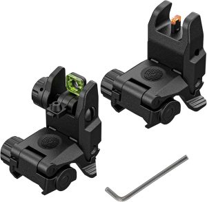 JORMIX Folding Fiber Optic Sights