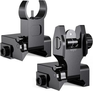 best flip up iron sights