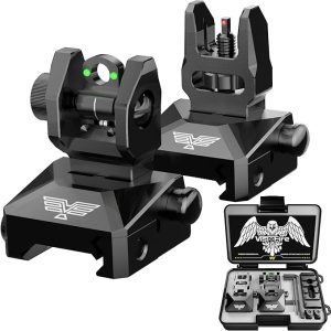 best flip up iron sights