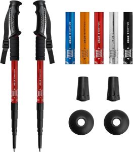 Ynaize 2 Pack Hiking Poles