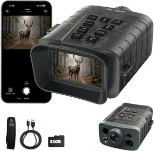 VOOPEAK 4K Night Vision Binoculars with Rangefinder 